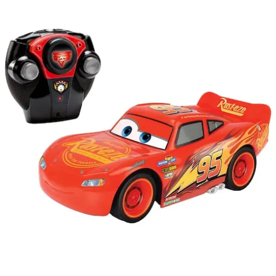 Jada Toys&reg; Disney Pixar Remote-Control Lightning McQueen Crash Car Toy {1}