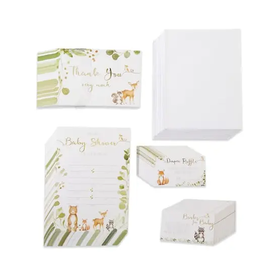 Kate Aspen&reg; Woodland Baby Shower Invitation & Thank You Card Bundle {1}