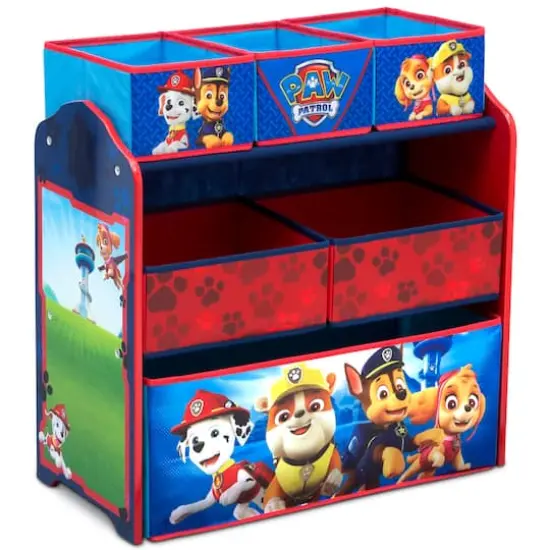 Nick Jr.&trade; PAW Patrol 6 Bin Design & Store Toy Organizer {1}