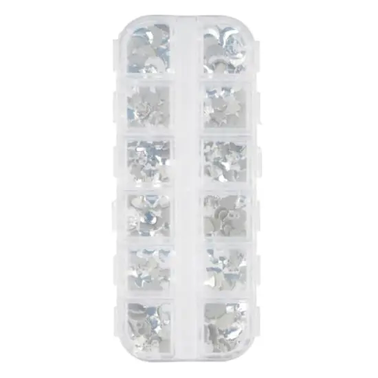 Mixed Shapes Glass Flatback Rhinestones by Bead Landing&trade; Clear {4}