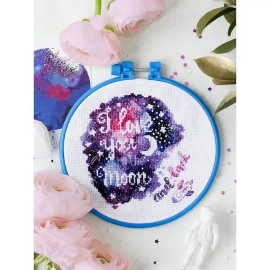 Abris Art To the Moon and Back Cross Stitch Kit {1}