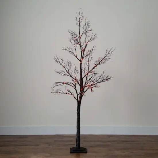 6ft. Pre-Lit Artificial Minimalist Twig Tree {12}