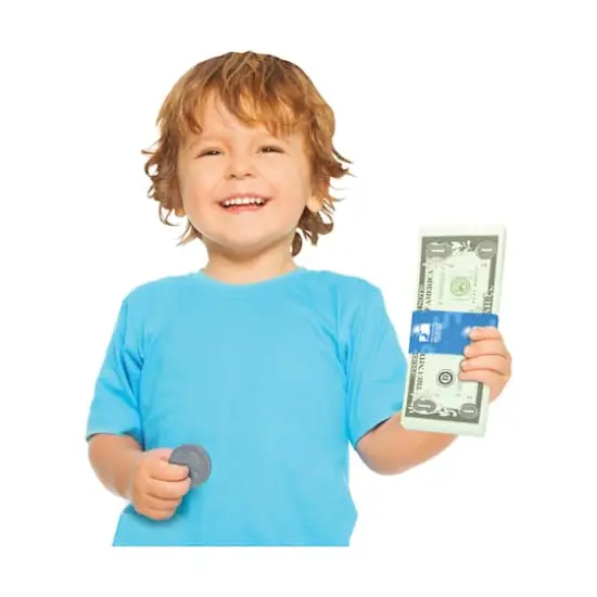 Play Money Set - Kids Bank {11}