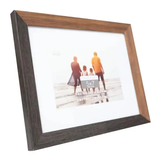 Expressions&trade; 5" x 7" Brown & Black Frame with Mat by Studio D&eacute;cor&reg; {5}