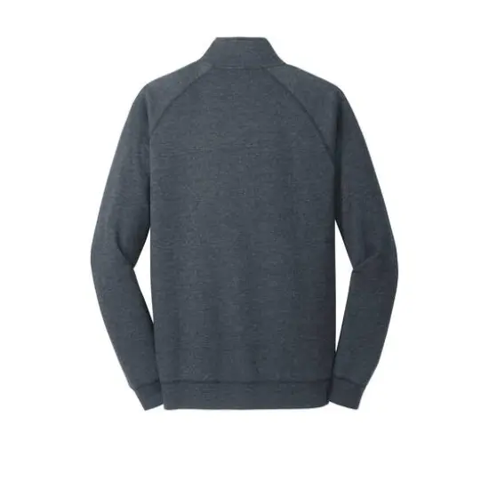 District&reg; 1/4 Zip Lightweight Fleece Heathered Navy {5}