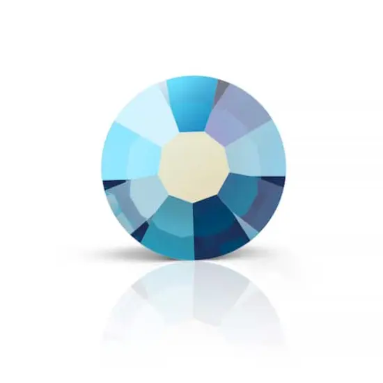 Preciosa MAXIMA SS20 Aurora Borealis Flatback Czech Crystals, 144ct. Montana AB {1}