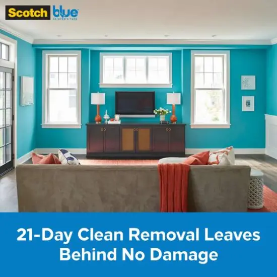 ScotchBlue™ 48" x 90ft. Painter's Tape & Plastic with Dispenser {9}