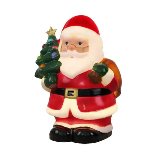 Mr. Christmas24" Lit Santa Blow Mold {4}
