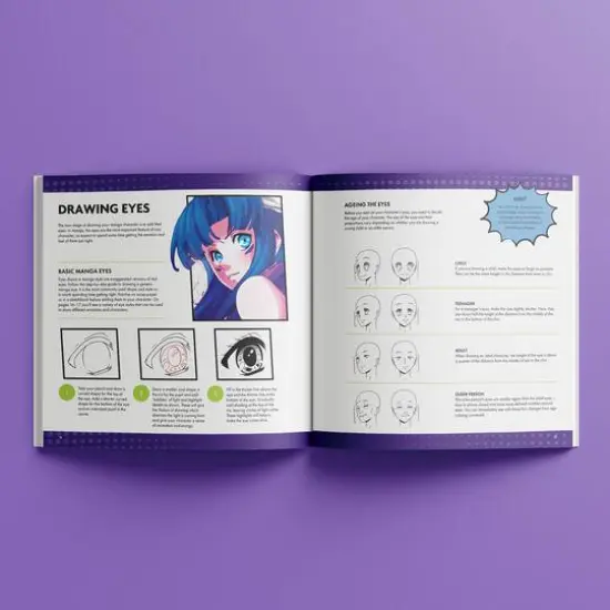 Hinkler Art Maker Masterclass Collection How to Draw Manga Kit {6}