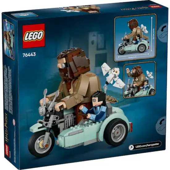 LEGO&reg; Harry Potter&trade; Hagrid&trade; & Harry&rsquo;s Motorcycle Ride, Magical Toy 76443 {4}