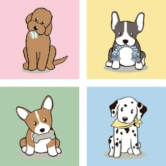 Dogs Paint-by-Number Gallery Mini Kit by Artist's Loft&reg; {1}