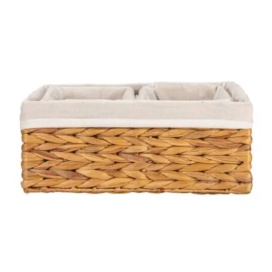 Water Hyacinth Wicker Basket Set {8}