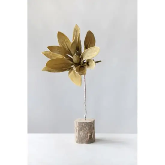 Hello Honey&reg; Chartreuse Faux Leaf Stem {3}