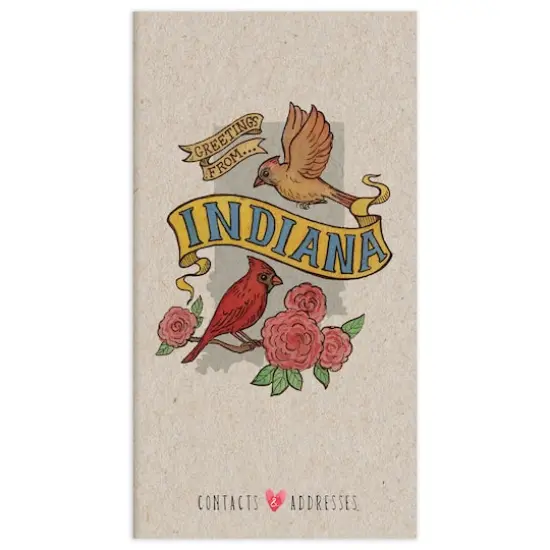 TF Publishing Indiana Address Book {1}