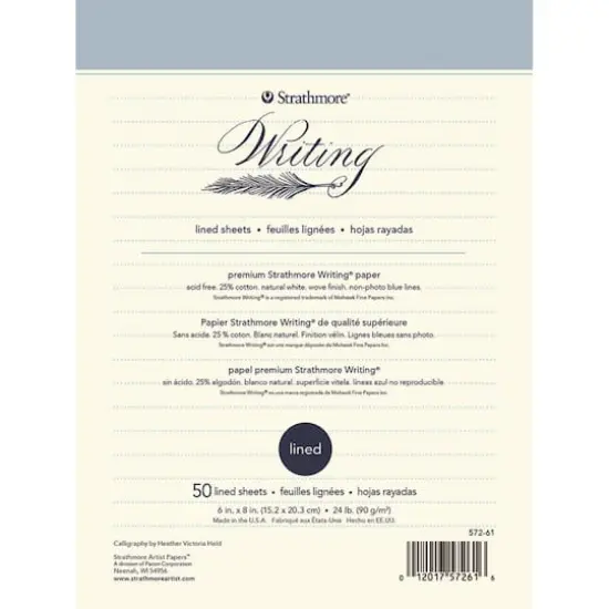 Strathmore&reg; Lined Writing Paper Pad {1}