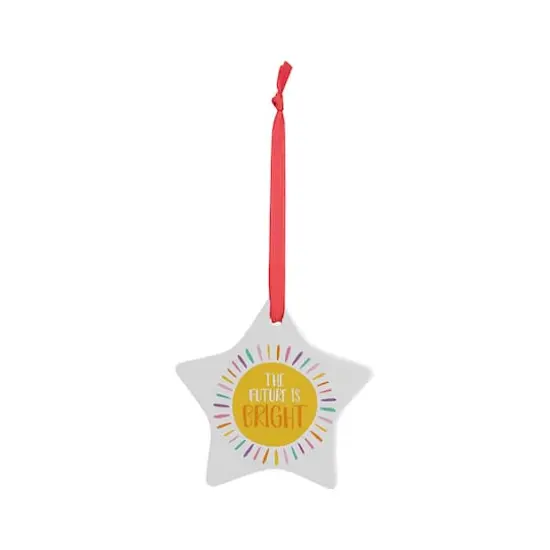 Craft Express 25ct. 3" Sublimation Star Ceramic Ornaments {4}