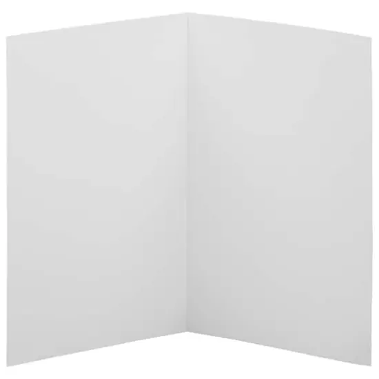JAM Paper 4.625" x 6.25" White Blank Foldover Cards, 100ct. {4}