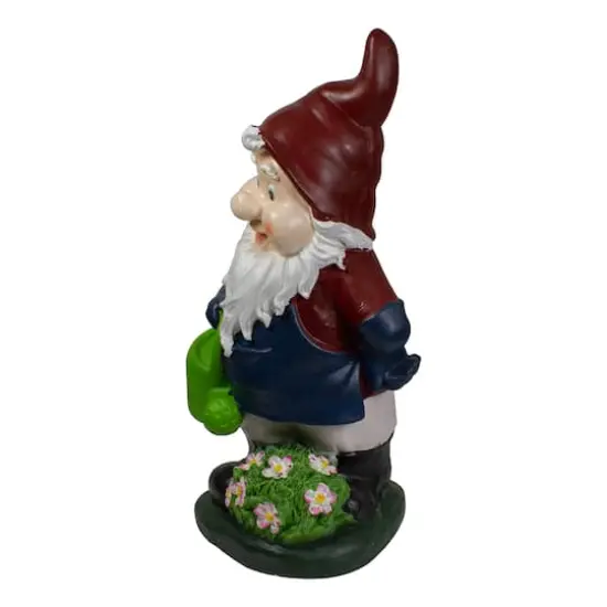 20" Gardener Gnome with Watering Can Outdoor Garden Statue {6}