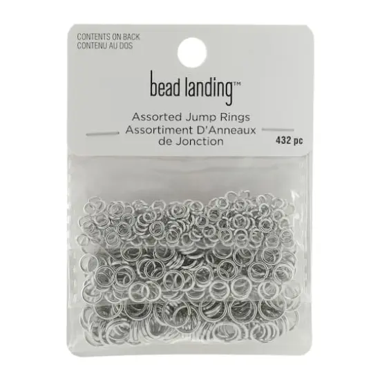 Assorted Jump Rings by Bead Landing&trade; Rhodium {1}