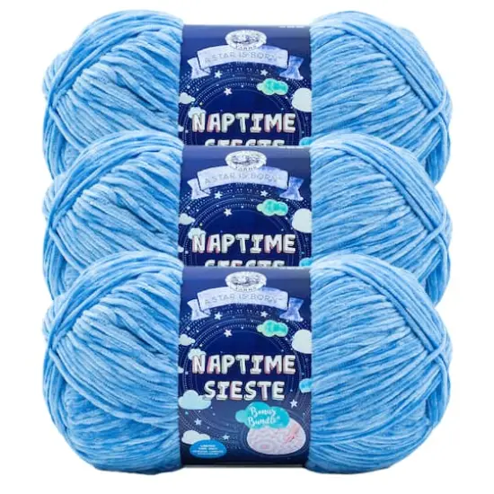3 Pack Lion Brand&reg; Naptime Bonus Bundle Yarn {2}