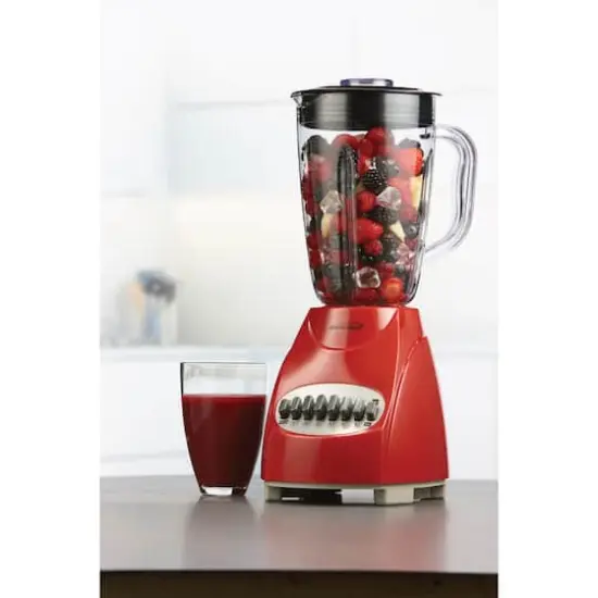Brentwood Red 12-Speed Blender {3}