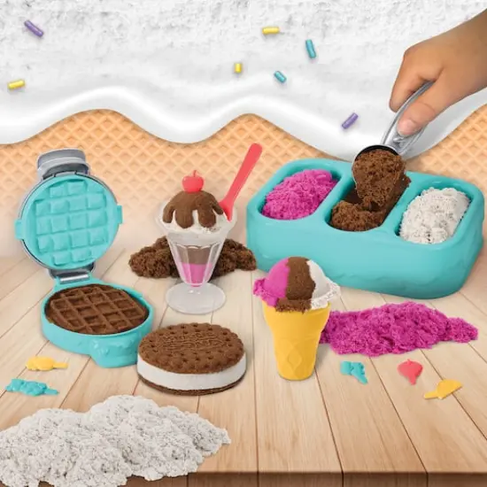 Kinetic Sand&trade; Ice Cream Treats Scented Playset {8}