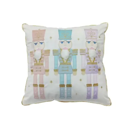 16" x 16" Nutcracker Soldiers Throw Pillow by Ashland&reg; {1}