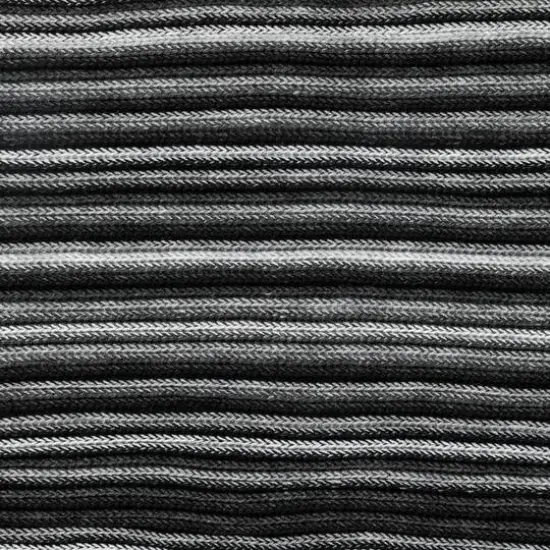 Glitzhome&reg; 70" Men's Black & White Striped Scarf with Tassels {3}