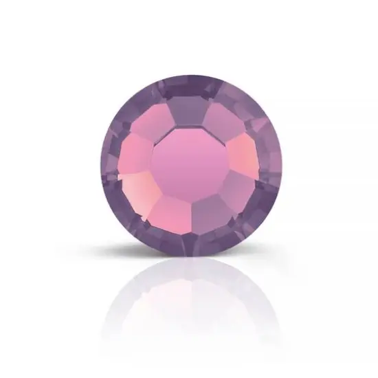 Preciosa MAXIMA SS7 Flat Back Czech Crystals, 144ct. Amethyst Opal {1}