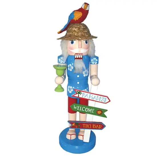 Santa's Workshop 14" Welcome To Paradise Nutcracker {1}