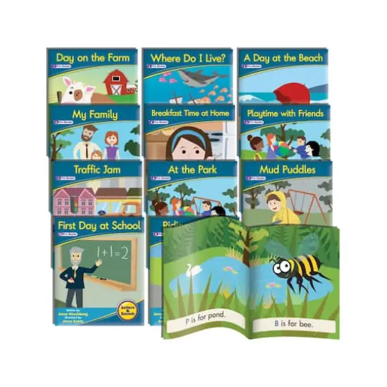 Junior Learning® Phonemic Awareness Readers Fiction Learning Set {1}