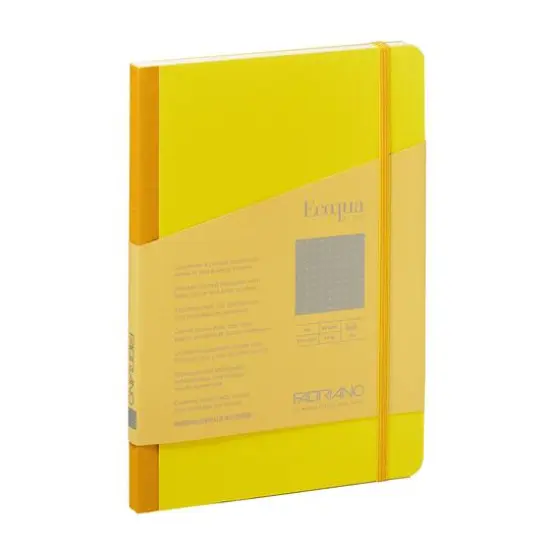 Fabriano&reg; Ecoqua Plus Dotted A5 Fabric-Bound Notebook {1}