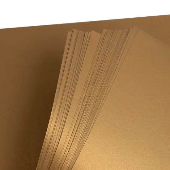 JAM Paper 2-Sided Foil 8.5" x 11" 24lb. Paper, 50 Sheets Gold {8}