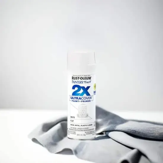Rust-Oleum® Painter's Touch® 2X Ultra Cover® Flat White Spray Paint & Primer {1}