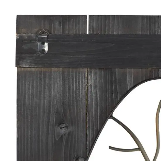 36" Brown Wood Rustic Birds Wall Decor, 2ct. {6}