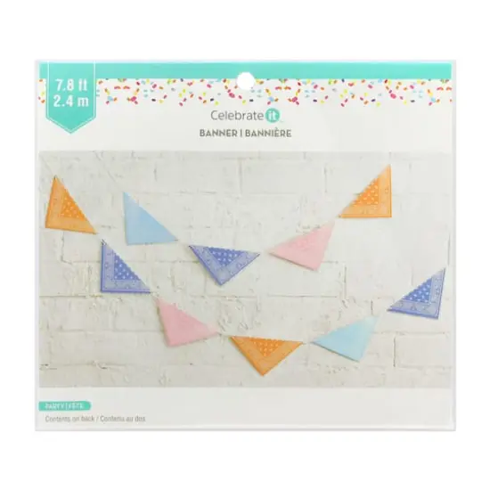 7.75ft. Bandana Party Banner by Celebrate It&trade; {3}