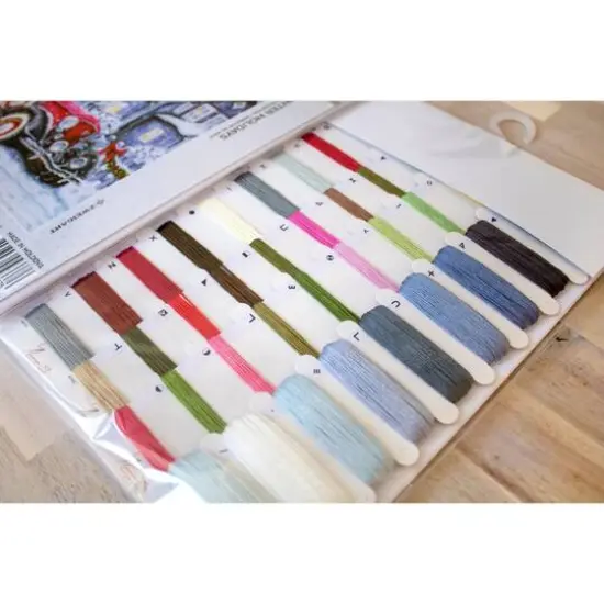 Luca-s Winter Holidays Counted Cross-Stitch Kit {12}