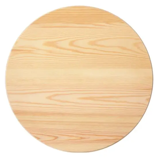 18" Unfinished Wooden Circle Plaque by Make Market&reg; {6}