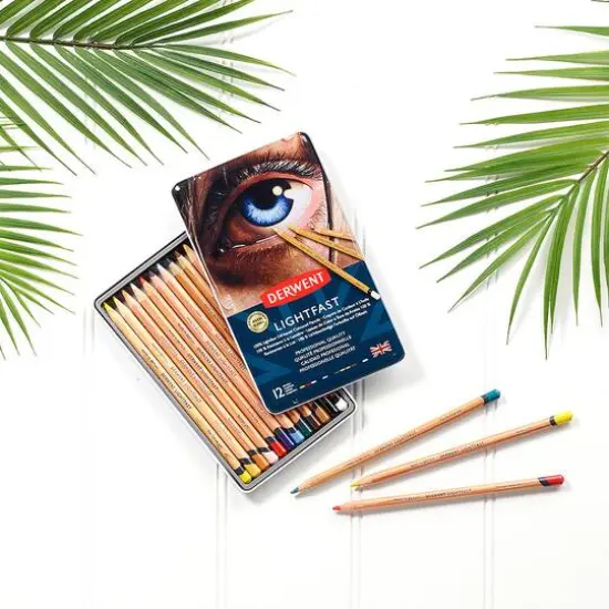 Dewent 12 Lightfast Colored Pencils Set {6}