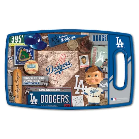 MLB Retro Series Cutting Board Los Angeles Dodgers {1}