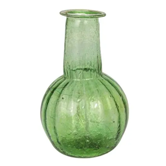Hello Honey&reg; Embossed Reclaimed Glass Vase Set {16}
