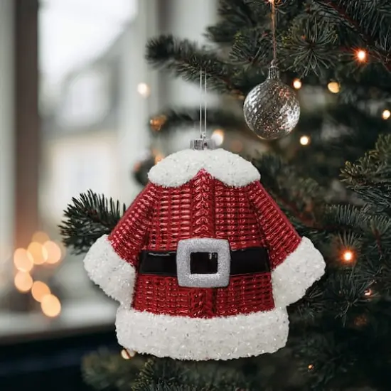 10" Jumbo Santa Suit Shatterproof Ornament by Ashland® {4}