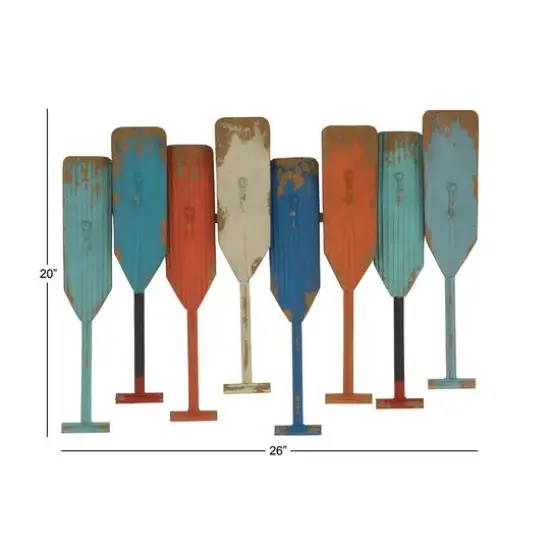 Multicolor Iron Coastal Wall Hook {9}