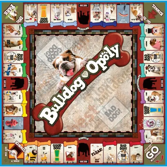 Late For The Sky Bulldog-Opoly&trade; Board Game {5}