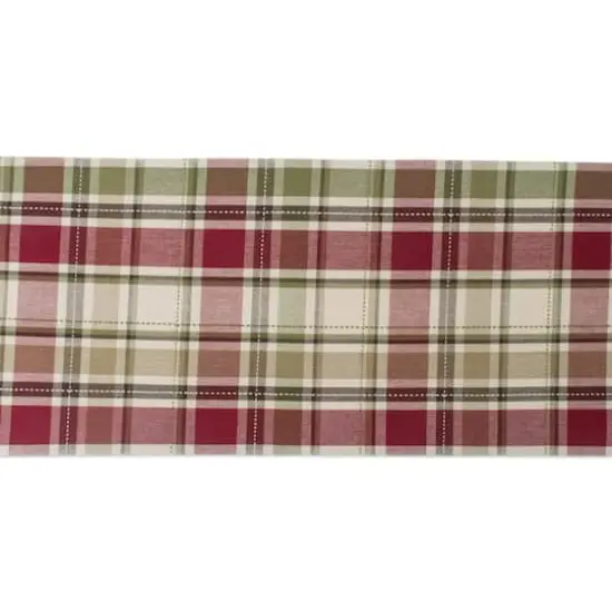 Homespun Plaid Table Runner 13" x 54" {4}