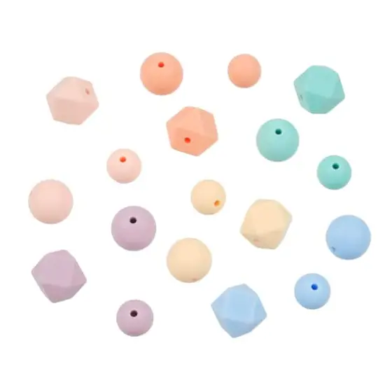 Silicone Beads Mix by Bead Landing&trade; Paastel {1}