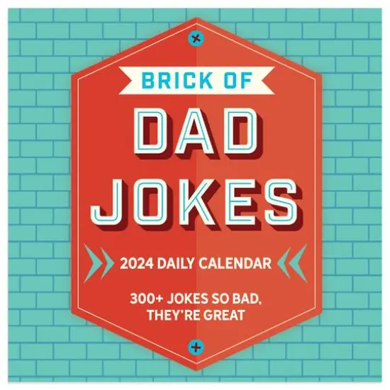 TF Publishing 2024 Dad Jokes Daily Desktop Calendar {5}