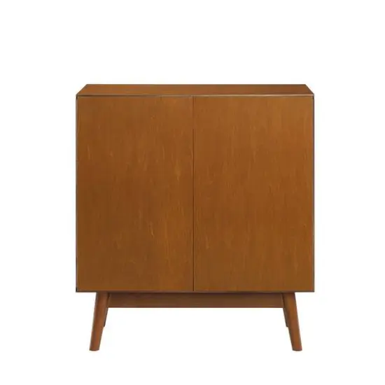 Walker Edison Acorn Mid-Century Modern Accent Cabinet {4}