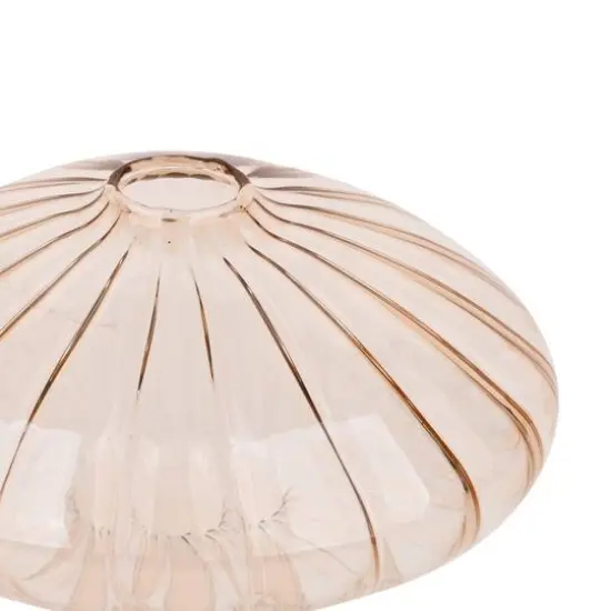 4.5" Glass Mushroom Decorative Container by Ashland&reg; Light Pink {5}