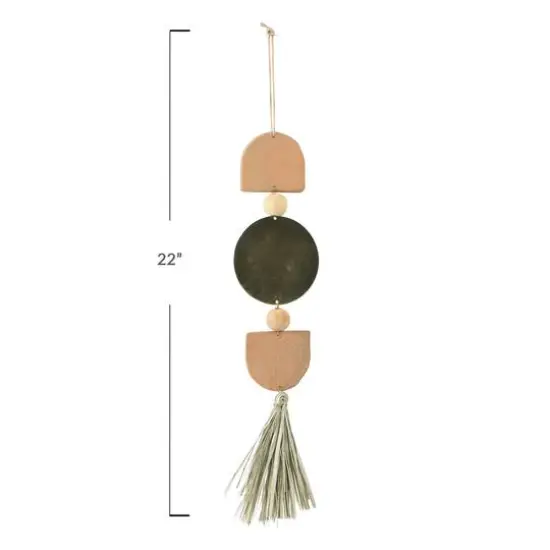 Hello Honey&reg; Terracotta & Metal Wall Hanging {8}